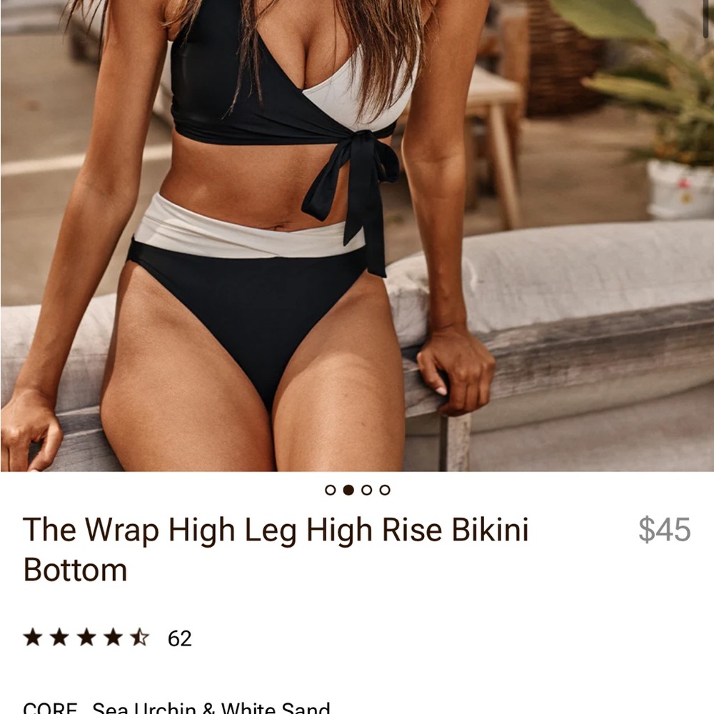 Sumersalt bikini bottoms, new with tags, and hygiene liner